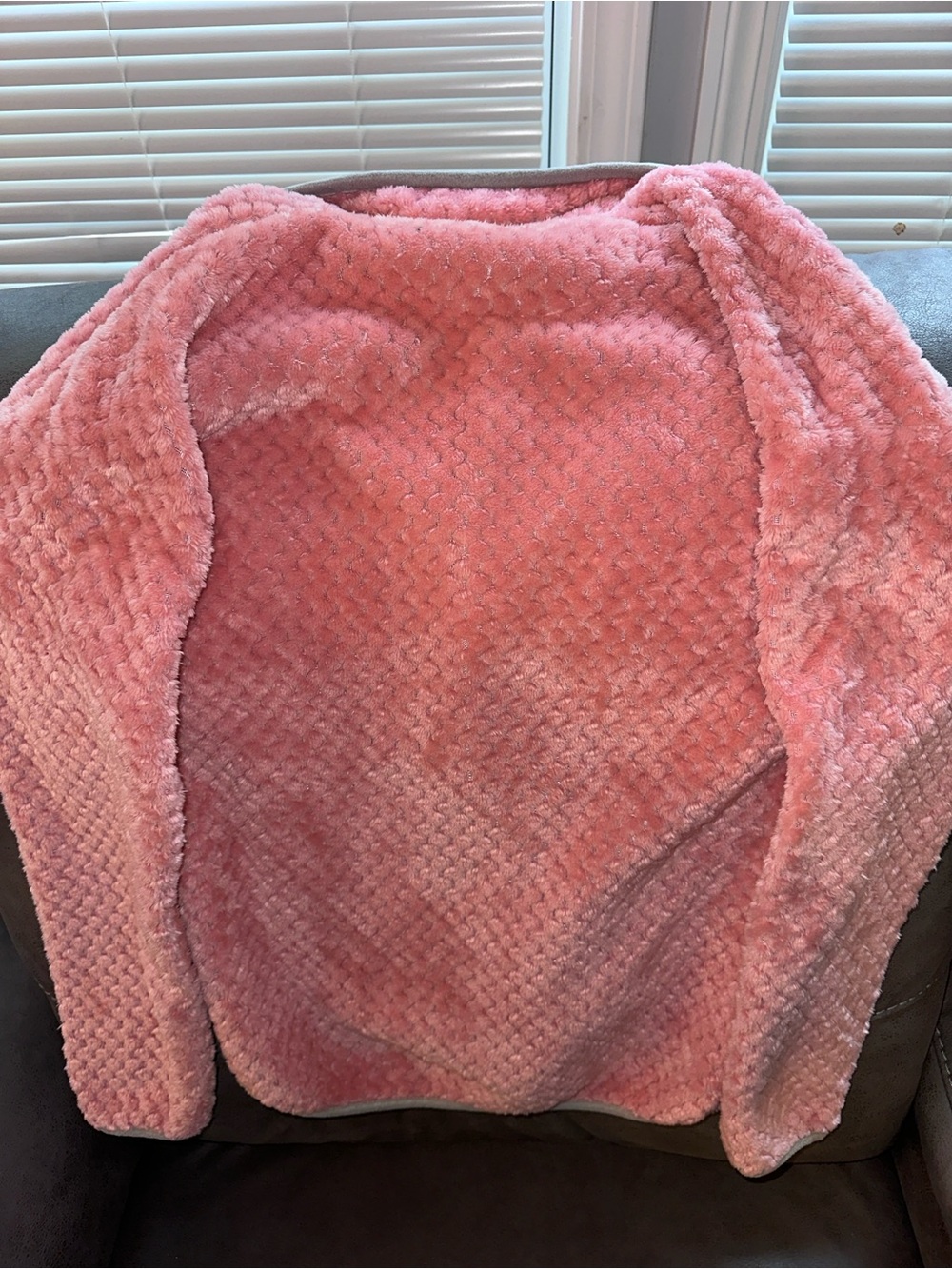 Simply Southern Pink Sherpa Snap Pullover Fleece Women’s Small - Picture 3 of 3
